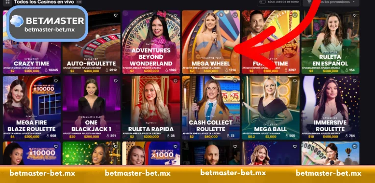 An introduction to Mega Wheel at Betmaster