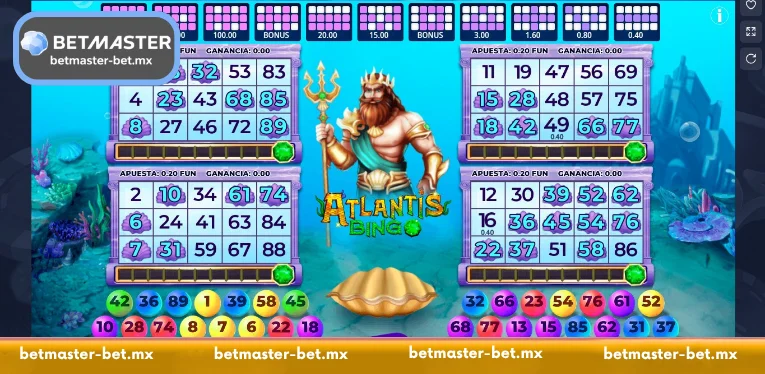 Applying experience to win in Atlantis Bingo