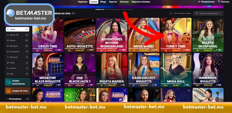 Discover Funky Time at Betmaster