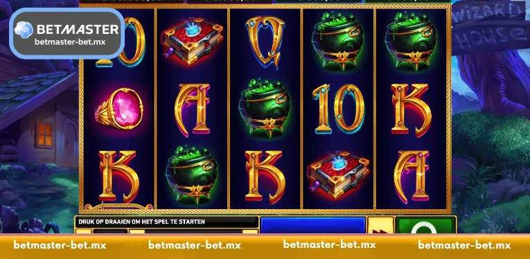 Easy gameplay guide for Fire Blaze Blue Wizard at Betmaster