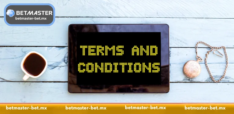 Essential principles of the Betmaster Terms and Conditions