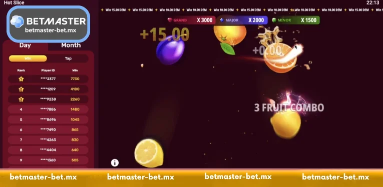 Exploring the detailed gameplay of Hot Slice at Betmaster