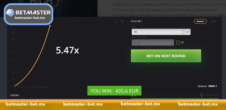 How to play High Striker at Betmaster: step-by-step instructions
