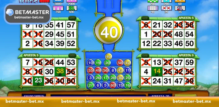 Interactive Bugs Party bonus rounds at Betmaster