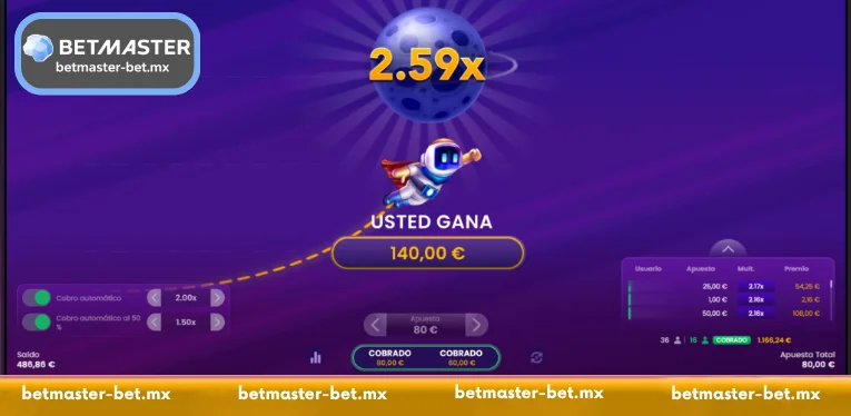 Spaceman gameplay mechanics and strategic controls